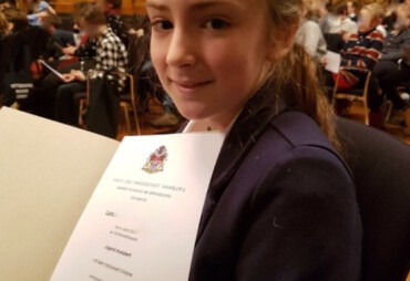 Preisverleihung im Rathaus